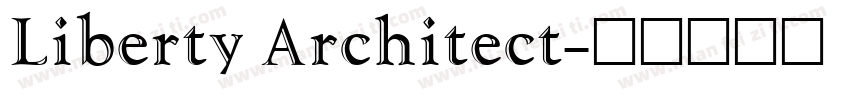Liberty Architect字体转换